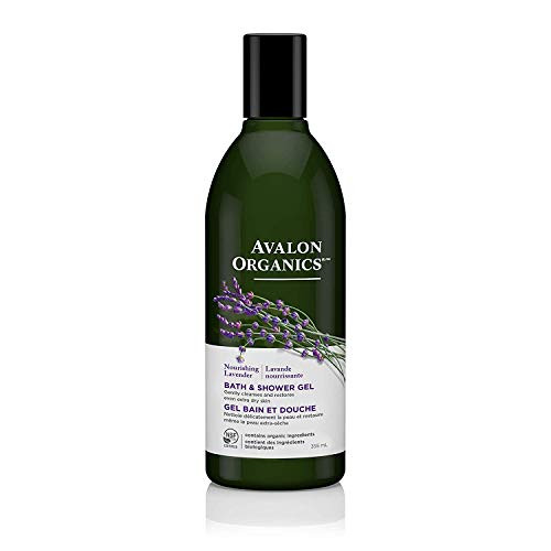 Avalon Organics Bath Shower Gel Nourishing Lavender 12 Oz