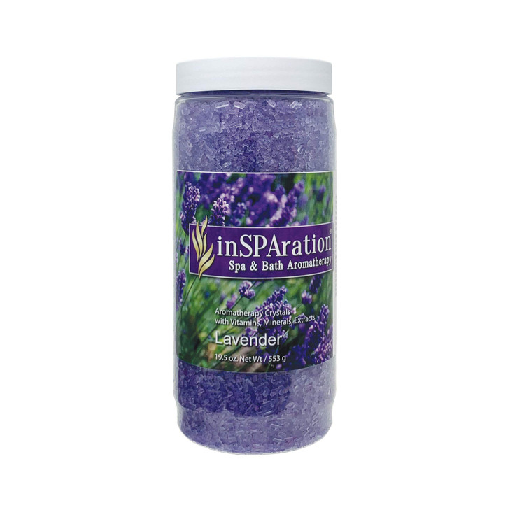 InSPAration 7463 Lavender Crystals for Spa and Hot Tubs 19 oz