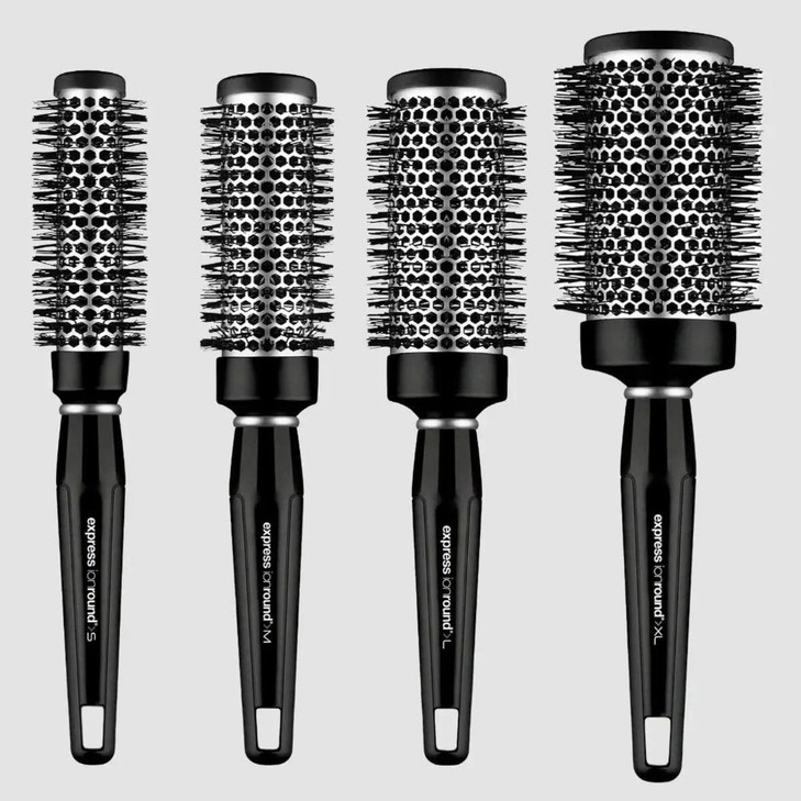 Paul Mitchell Pro Tools Express Ion Aluminum Round Brush For BlowDrying All Hair Types Large