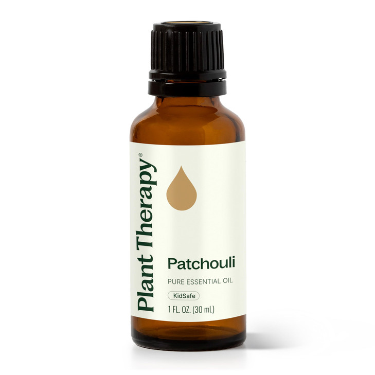 Plant Therapy Patchouli Essential Oil 30 mL 1 oz 100 Pure Undiluted for Aromatherapy Skincare Meditation and Relaxation