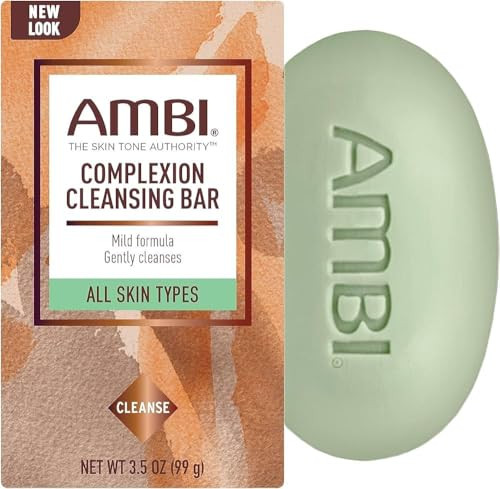 Ambi Skincare Bars Complexion Cleansing Bar 35 Ounce Pack of 6