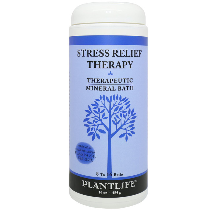 Stress Relief Therapeutic Mineral Bath Salt 16 oz
