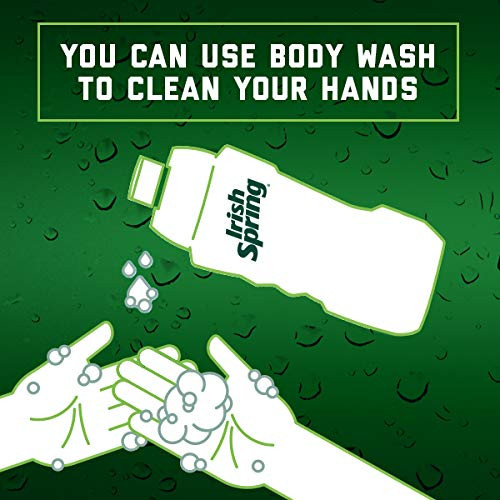 Irish Spring Moisturizing Mens Body Wash Shower Gel Moisture Blast 18 Fluid Ounce 2 Pack