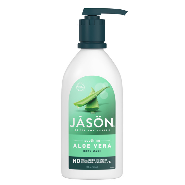 JASON Aloe Vera Soothing Body Wash For a Gentle Feeling Clean 30 Fluid Ounces