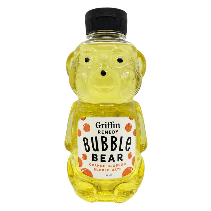 Griffin Remedy Bubble Bath Bear AllNatural Orange Blossom Essential Oils Aromatherapy and Organic MSM Paraben Free 21 fl