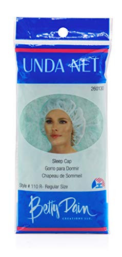 Betty Dain Unda Net Sleep CapHairnet NonWoven Breathable Fabric Protects Hair While You Sleep Ideal for Industrial and F