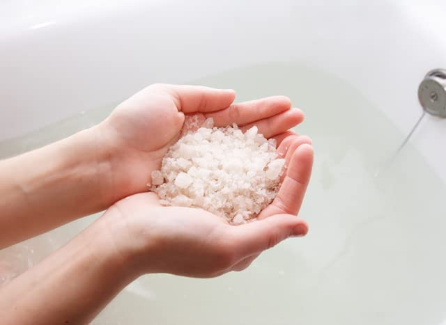 AHAVA Dead Sea Mineral Bath Salt Soothing Eucalyptus Intense Relaxation for Body Mind Elevates Moisture Softens Eases So