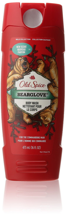 Old Spice Wild Collection Bodywash Bearglove 16 Fl Oz Pack of 3