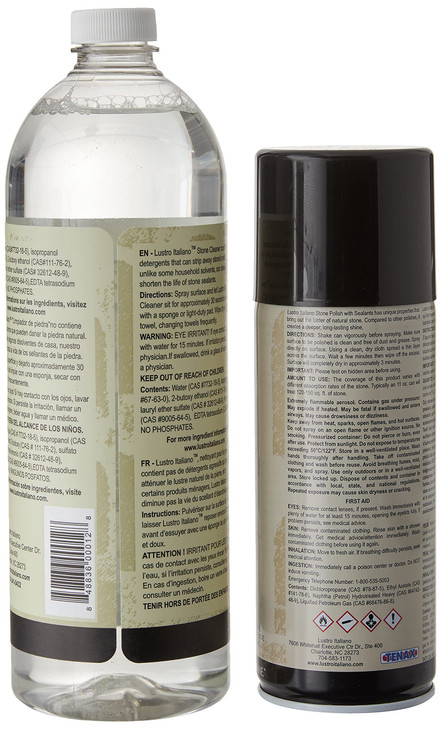 Lustro Italiano Kit Cleaner and Polish