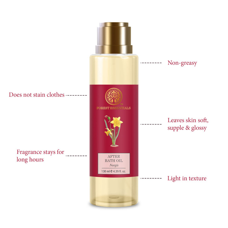 Forest Essentials After Bath Oil Nargis 130 ml Body Oil