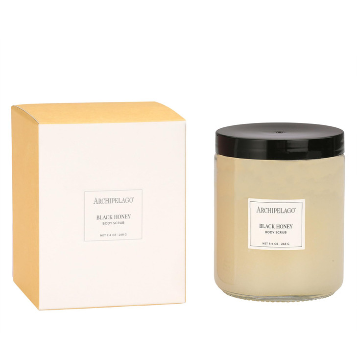 Archipelago Botanicals Black Honey Body Scrub Exfoliating Body Scrub for Rejuvenated Smooth and Glowing Skin Made with N