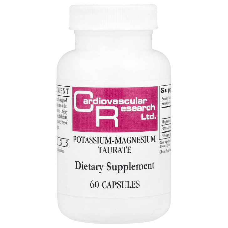 Cardiovascular Research Magnesium-Potassium Taurate 60 Count online at globaldelivered
