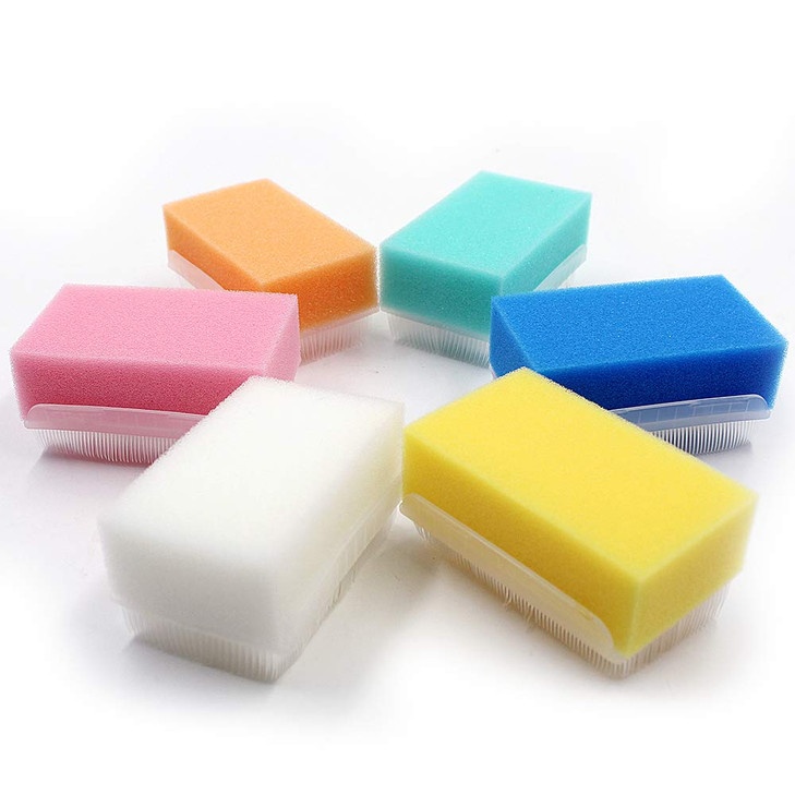 Reusable Sensory Brush Surgical Brush Nail BrushBaby Bath Scrubber 6 PCS