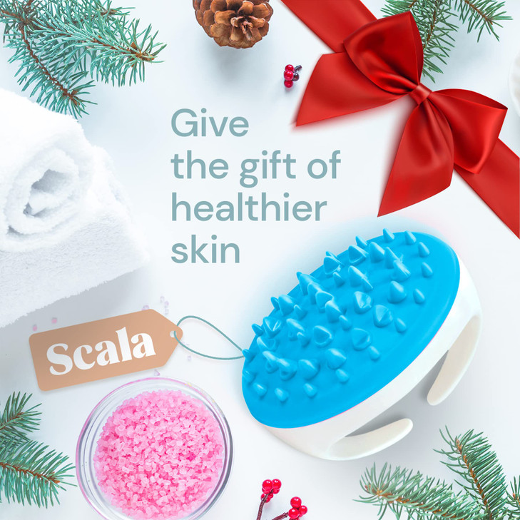 Scala Silicone Anti Cellulite Massager Body Shower Scrubber Cellulite Remover Improve Circulation Distribute Fat Deposit