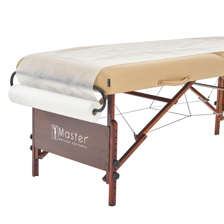 Master Massage Disposable NonWoven Massage Table Roll Soft Hygienic and TearResistant Covering for Tables and Chairs