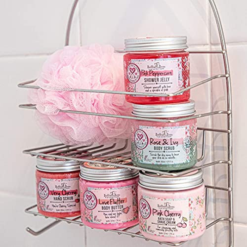 Bella Bear Rose Ivy Body Scrub Vegan CrueltyFree OilFree Exfoliator Polish Your Skin to Perfection 67oz of Floral Bliss