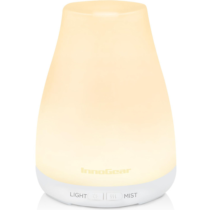 InnoGear Essential Oil Diffuser Ultrasonic Diffusers for Home Aromatherapy Humidifier for Bedroom Room 7 Colors LED 2 Mi