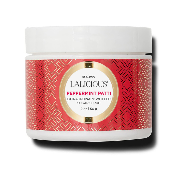 LaLicious Sugar Peppermint Extraordinary Whipped Sugar Scrub Cane Sugar Body Foot Scrub Exfoliating Moisturizing Skin Ca