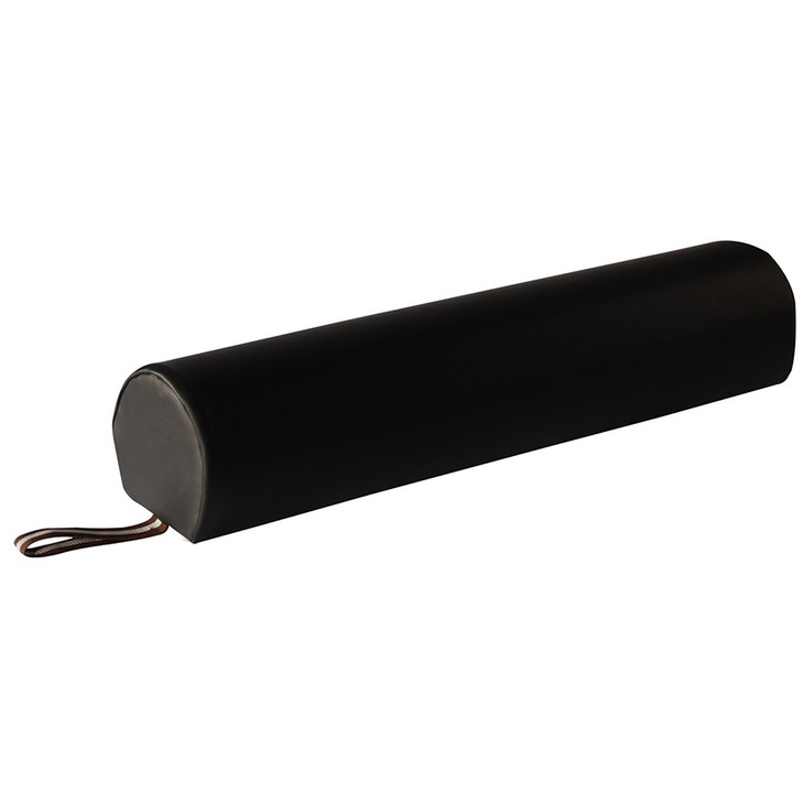 Master Massage 6 34 Round Massage Bolster Pillow Cushion for Massage Tables Black