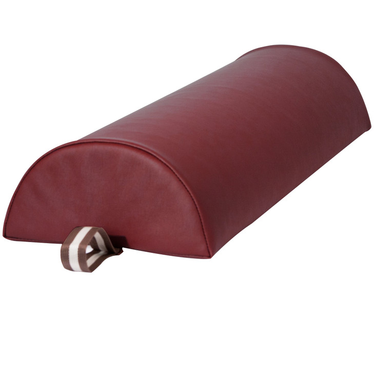 Master Massage 9x26 Semiround Massage Bolster burgundy
