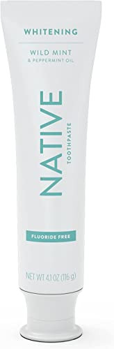 Native Toothpaste Made from NaturallyDerived Cleaners and Simple Ingredients That Safely Whitens Teeth 41 oz Wild Mint F