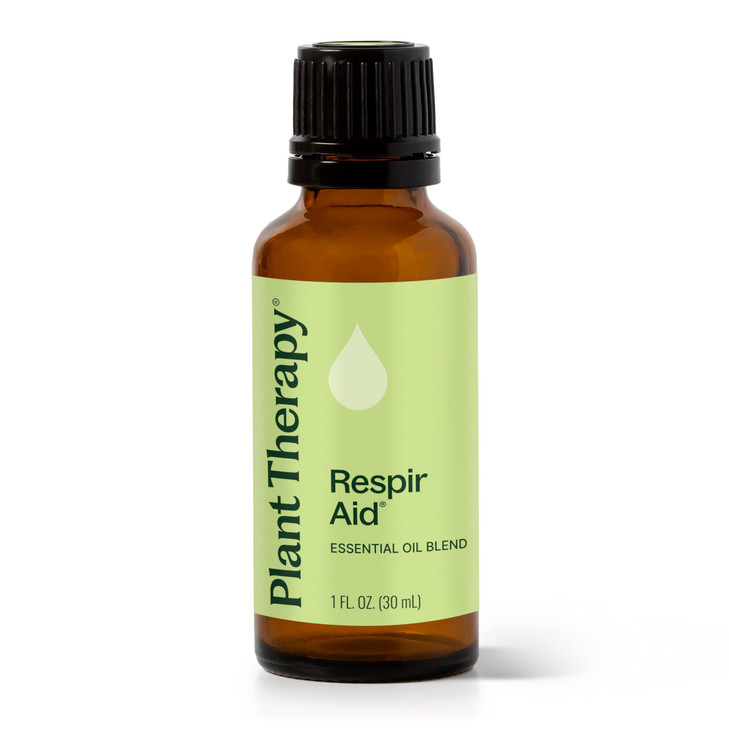Plant Therapy Respir Aid Essential Oil Blend 30 mL 1 oz 100 Pure Undiluted Natural Aromatherapy Therapeutic Grade