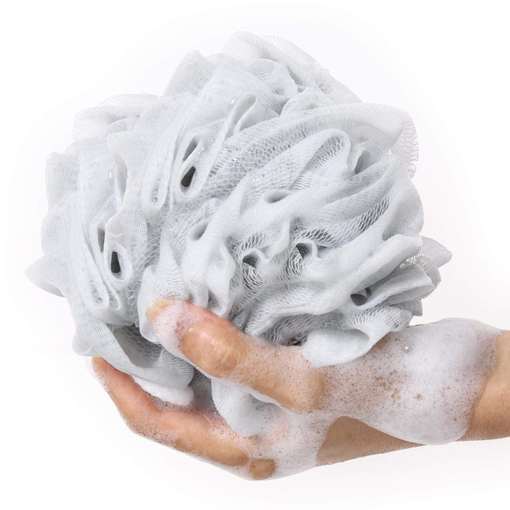 BTYMS 6 Pcs Shower Pouf 60g Bath Loofah Shower Sponge Loofahs Exfoliating Mesh Puff Body Wash Sponge