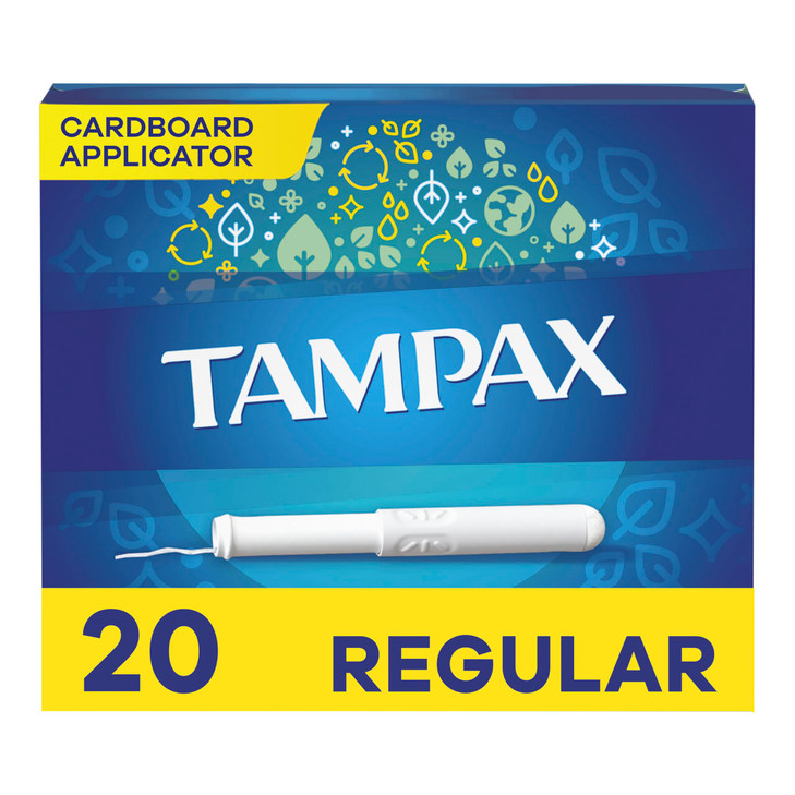 Tampax Regular Flushable 20 Count