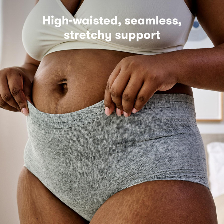 Frida Mom Postpartum Underwear Disposable CSection Panties HighWaist Seamless Stretch Support for CSection Recovery Size