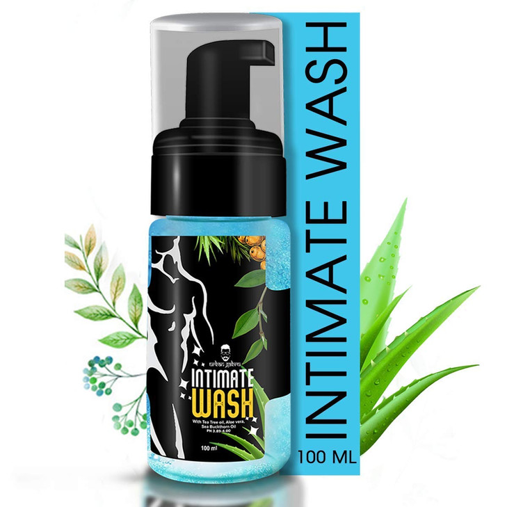 urbangabru Intimate Wash for Men Hygiene of Private Parts with Tea Tree Oil AloeVera Sea Buckthorn Oil 338 Fl Oz
