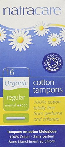 Natracare Tampons Regular with Applicator 2 Pack
