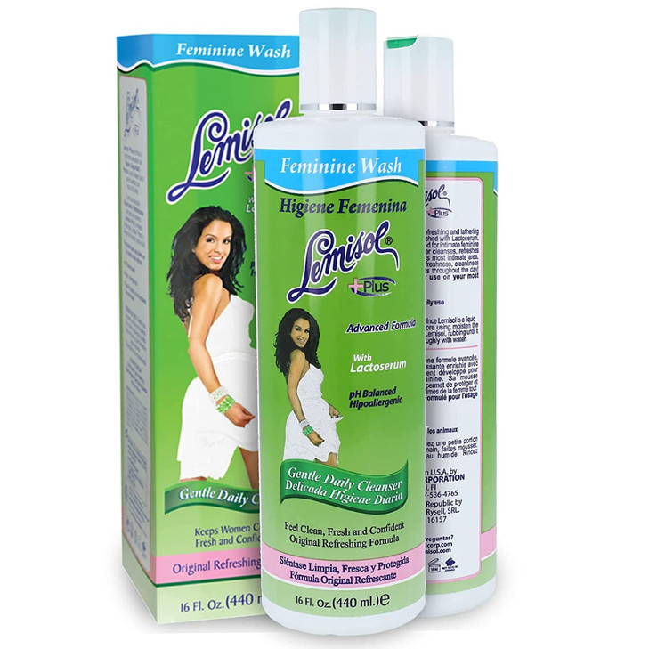Lemisol Plus Feminine Wash 16 oz Pack of 4