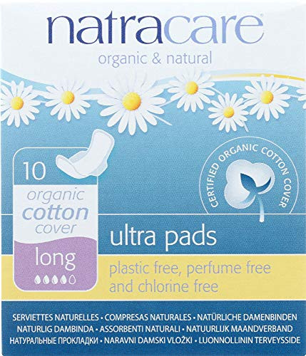 Natracare 3104 Ultra Long Pads 10 Count 6 Pack