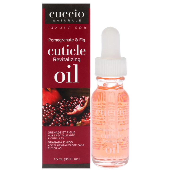 Cuccio Naturale Cuticle Oil Revitalizing Pomegranate Fig Repairs Skin Nails 05 Oz