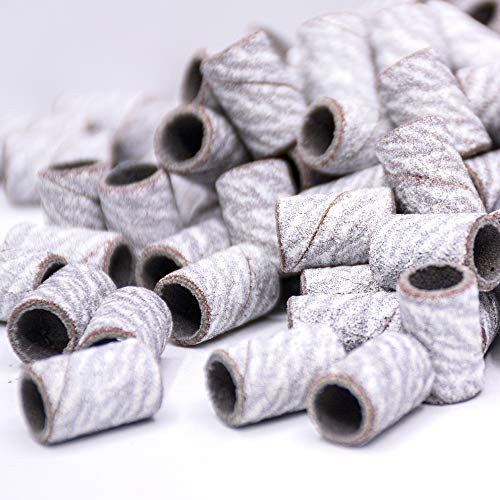 TachiBelle PREMIUM Made In USA Quality Professional Nail Sanding Bands ZEBRA Fine Grit File FREE 2 Mandrel