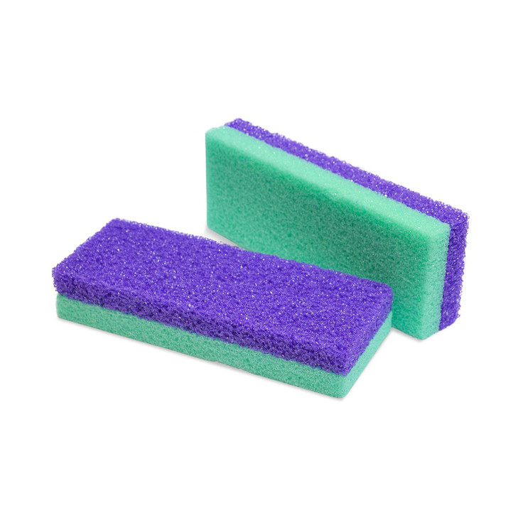 Karlash Professional Pedicure Foot Pumice Stone for Feet Skin Callus Remover and Scrubber for Dead Skins 2 Sided Pack of