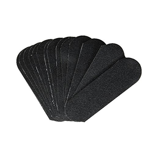 Cuccio Naturale 50Count Black 80Grit Pedicure File Refills Coarse WaterResistant Disposable Abrasive Sheets for Professi