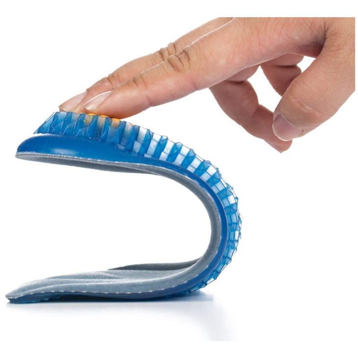 Height Increase Elevator Half Insole for Men 12 inch Taller Heel Lift Insert Silicon Honeycomb Shaped Gel