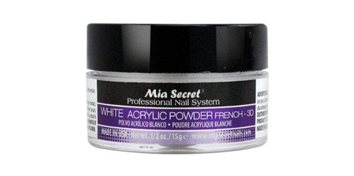 Mia Secret White Acrylic Powder 05 oz