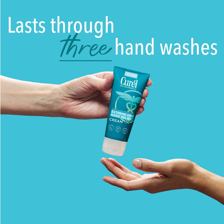Curel Extreme Dry Hand Relief Dermatologist Recommended LongLasting Cream For Dry Hands Paraben Free FragranceFree Hand