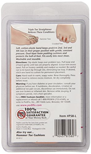 PediFix Triple Toe Straightener Left Foot