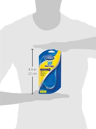 Dr Scholls Massaging Gel HEEL CUPS One Size Absorb Shock All Day Relieve Heel Pain