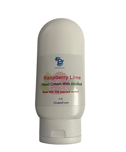 Diva Stuff Hand Cream with Made in USA 2oz Bottle Raspberry Lime
