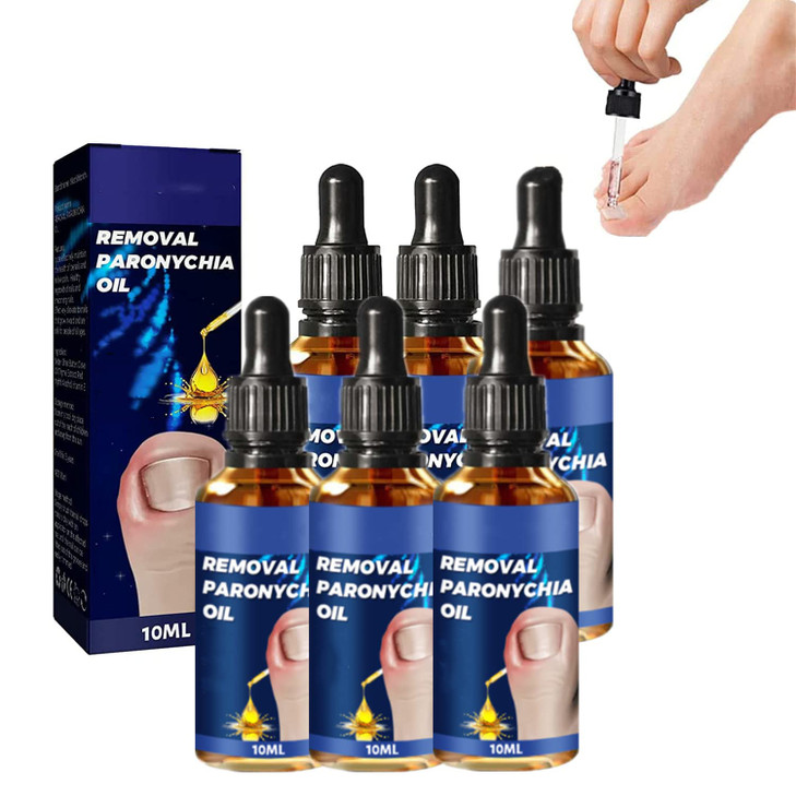 6PCs German Toenailcare Removal Paronychia Oil Ingrown Toenail Nail Repair German Toenailplus Oil Nail Renewal Liquid