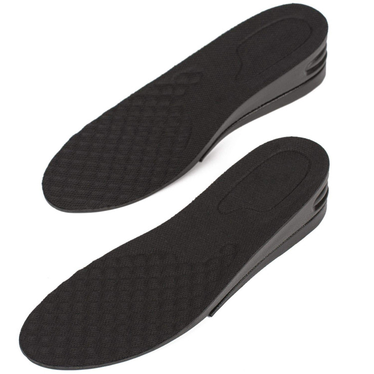 Height Increase Adjustable Elevator Shoe Lift Insoles for Men 1 or 15 Inch Taller Heightening Liftkits Size Large