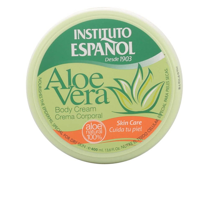 SPANISH INSTITUTE ALOE VERA CREAM JAR 400ML