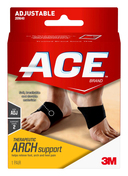 ACE Therapeutic Arch Support Provides Supports for Plantar Fasciitis