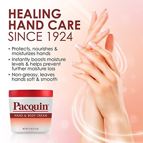 Pacquin Hand and Body Cream 4 Oz Relieve Dry Skin and Rough HandsHealing Skin Care Since 1924