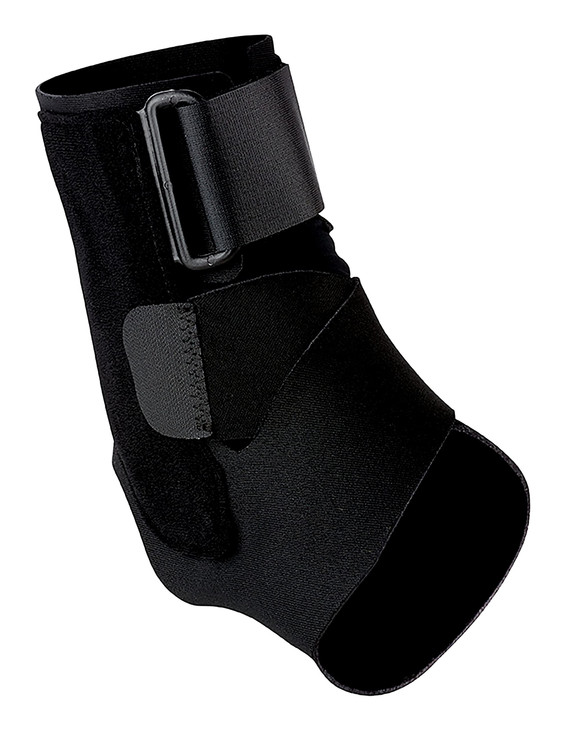 3M Futuro Sport Deluxe Black Ankle Stabilizer One Size Hook and Loop Strap for The Foot 46645ENR