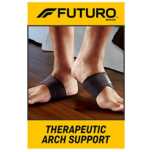 FUTURO Therapeutic Arch Support Helps Relieve Symptoms of Plantar Fasciitis Adjustable